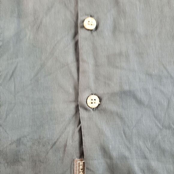 Tommy Bahama Shirt Men XL Black 100% Silk Hawaiian Aloha Tiki Bar Button Up - Picture 11 of 13